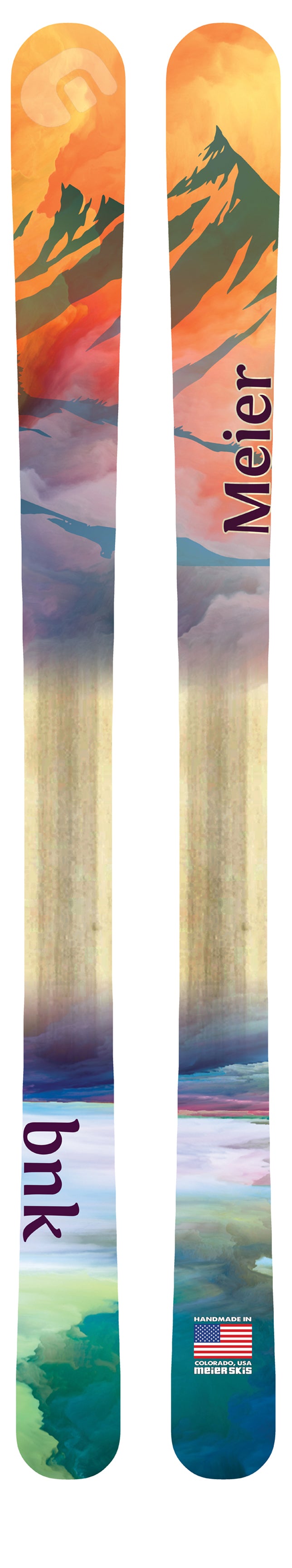 Annie Oakey Expert Women's Ski | Handmade in Denver, CO | Meier Skis