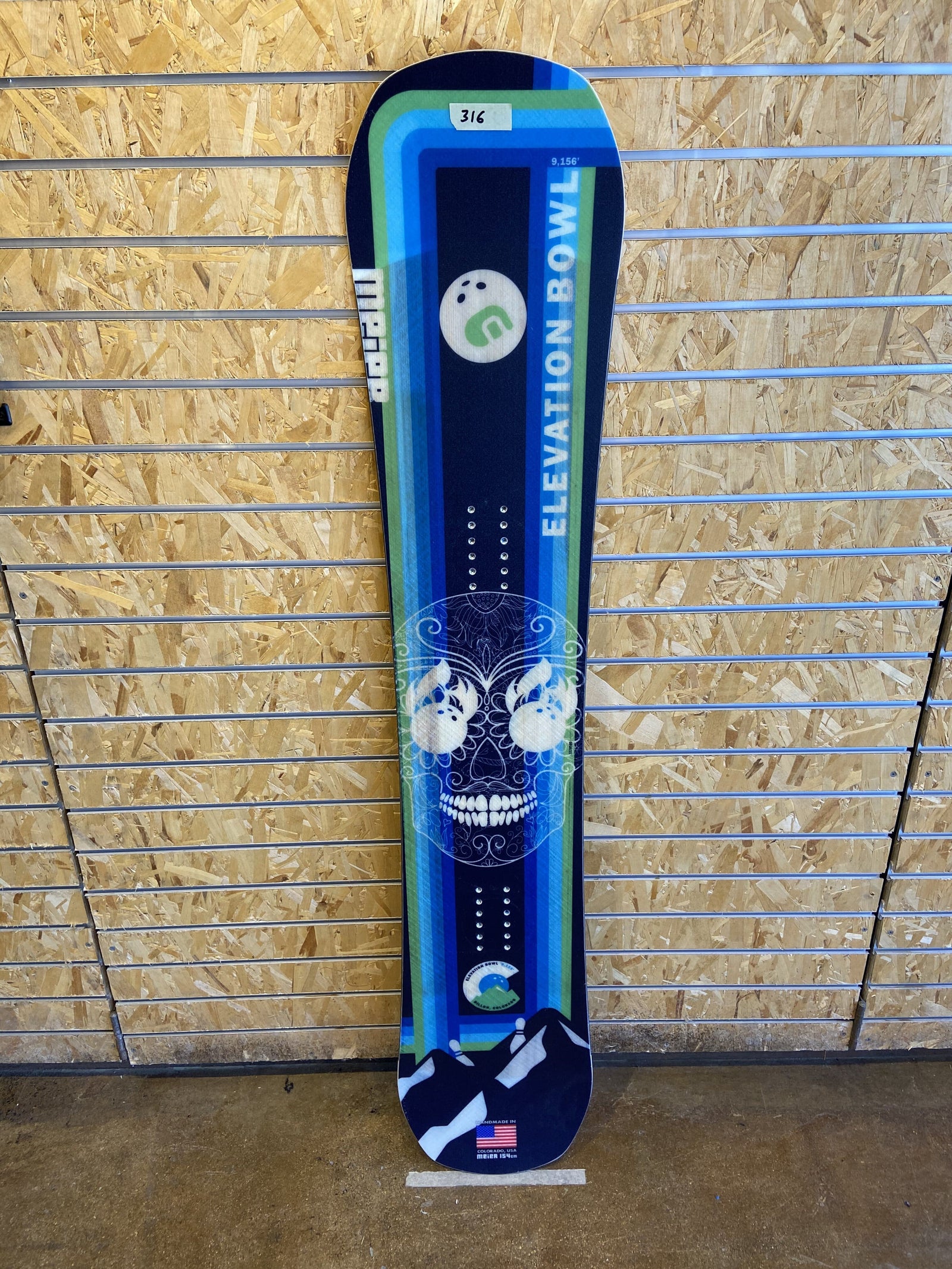 Outlaw 154cm Elevation Bowl custom