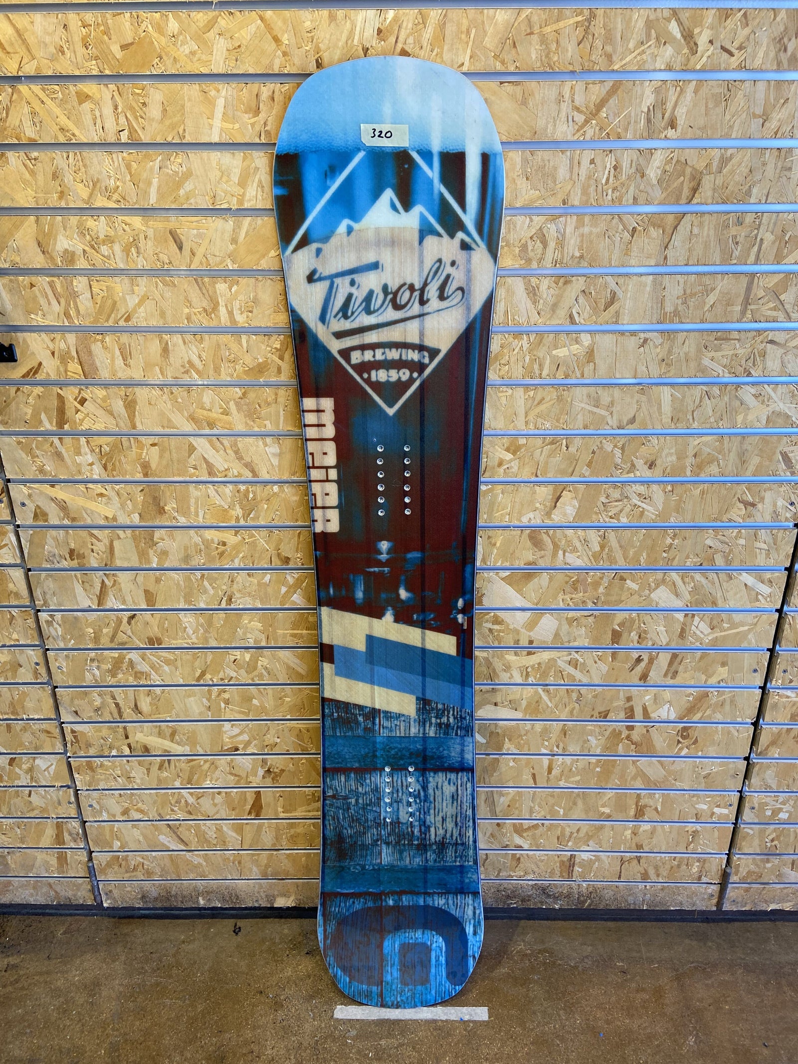 Outlaw 154cm - Tivoli Brewing graphic (second)