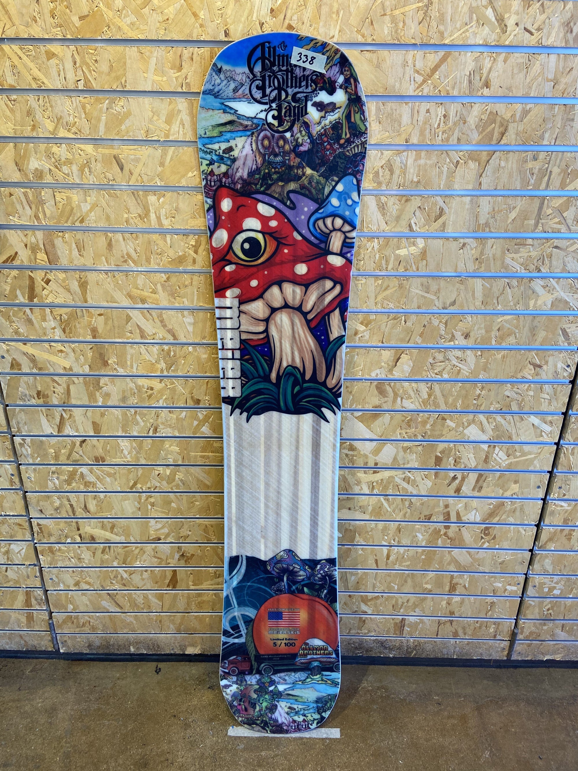 Wall Art Snowboard - Allman Brothers (Second)