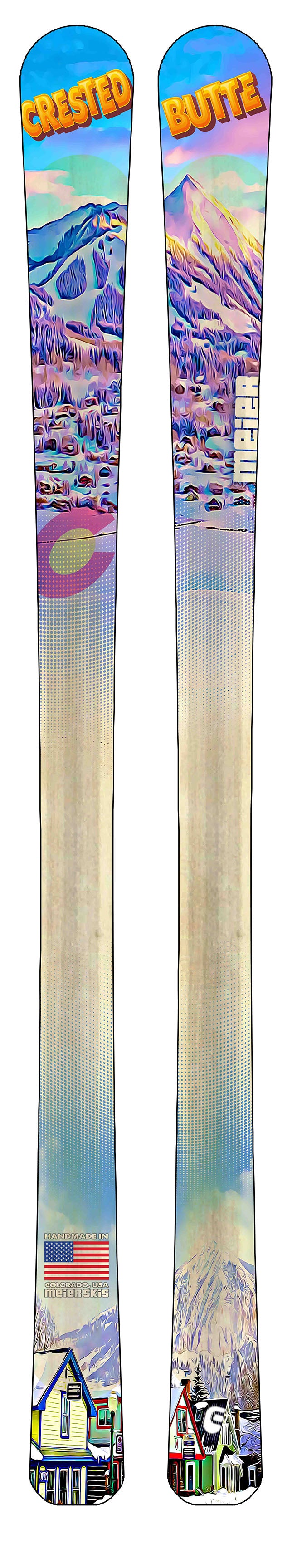 Crested Butte Custom Ski | Made in America Custom Ski - Meier Skis