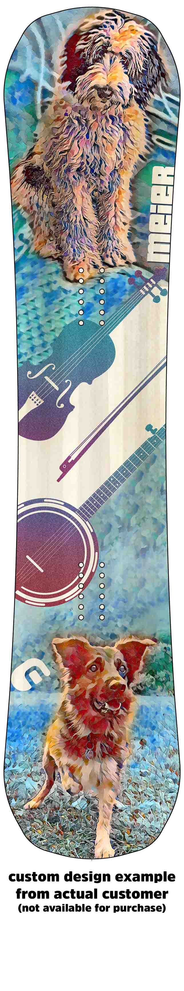 Customize Your Snowboard | Custom Design Snowboard For Sale Customer Supplied Design