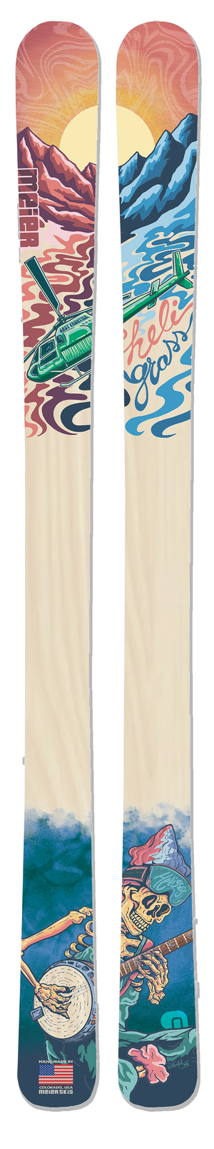 Heligrass Custom Ski