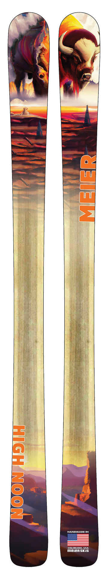 Annie Oakey Expert Women's Ski | Handmade in Denver, CO | Meier Skis Annie Oakey Expert Women's Ski | Handmade in Denver, CO | Meier Skis
