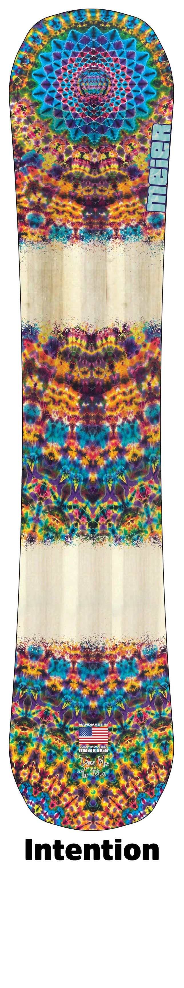 DYEIN MAN TIE DYES CUSTOM SNOWBOARD Series