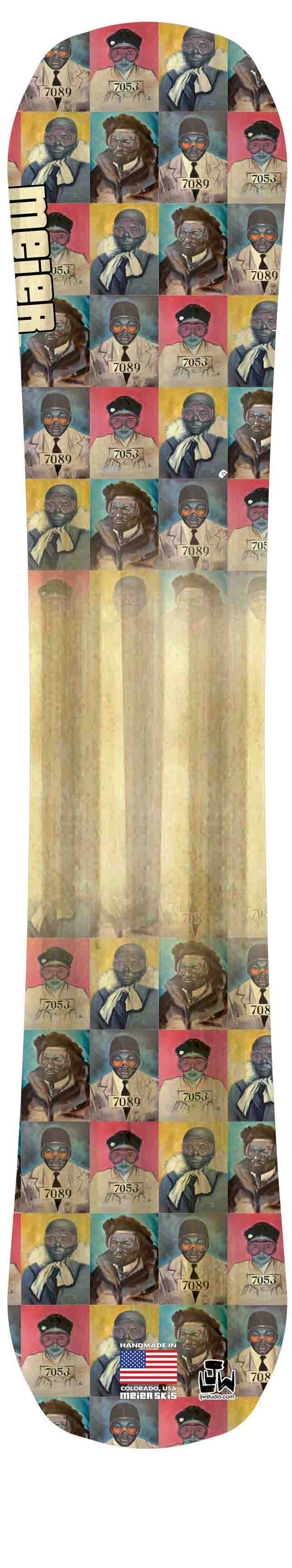 Vibrations Custom Snowboard by Lamont Joseph White | Worldwide