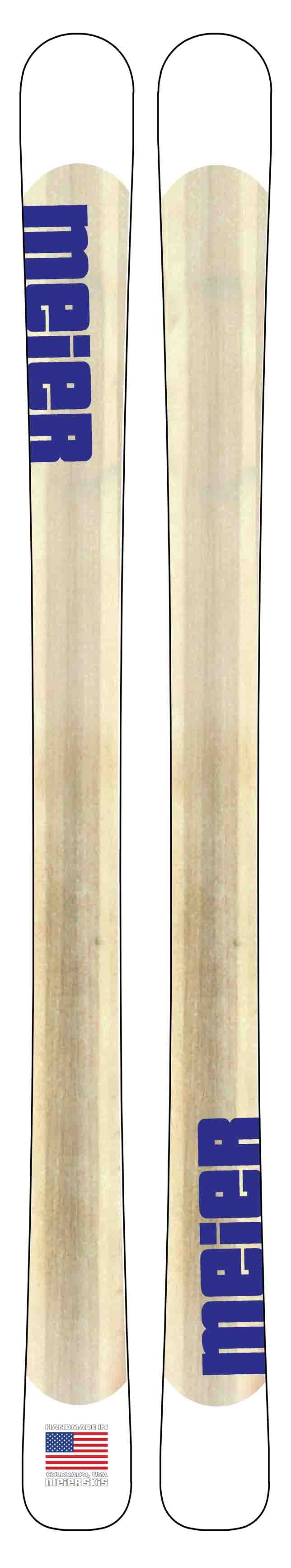 Minimalist Custom Skis