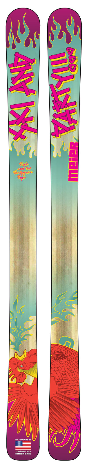 Partygrass Custom Skis