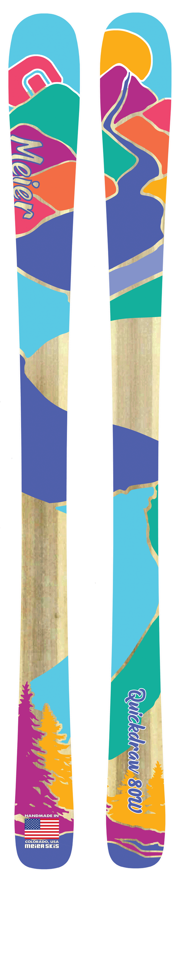 Quickdraw 80W 25-26 Demo Ski - Meier Skis