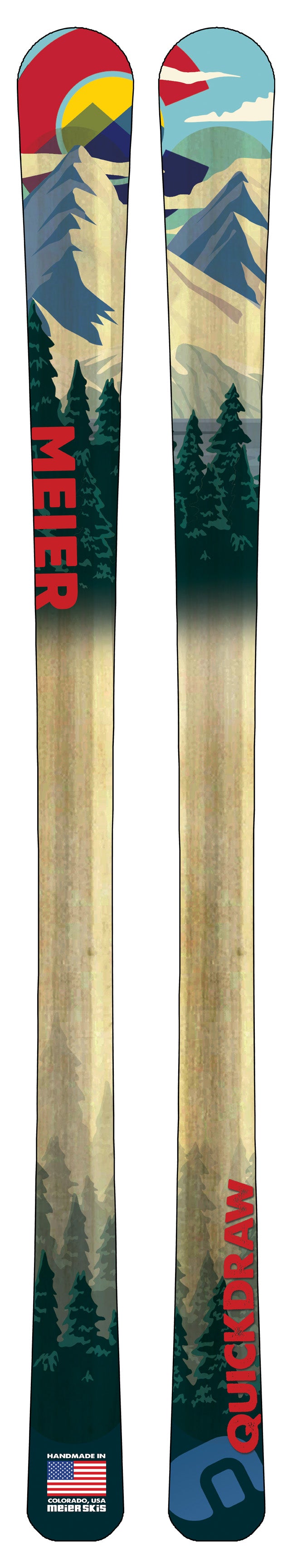 Annie Oakey Expert Women's Ski | Handmade in Denver, CO | Meier Skis