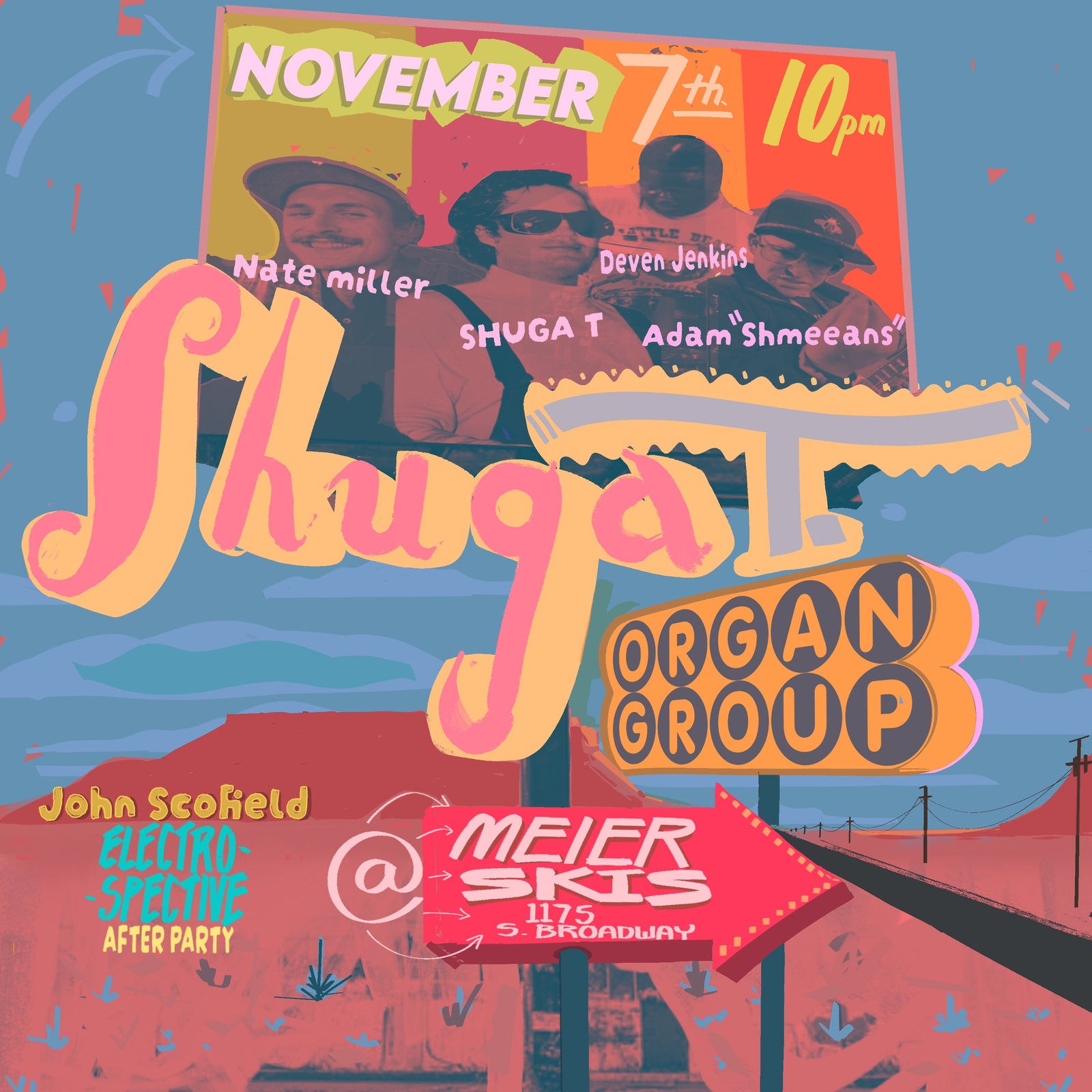 Live Music Afterparty with ShugaT Organ Group