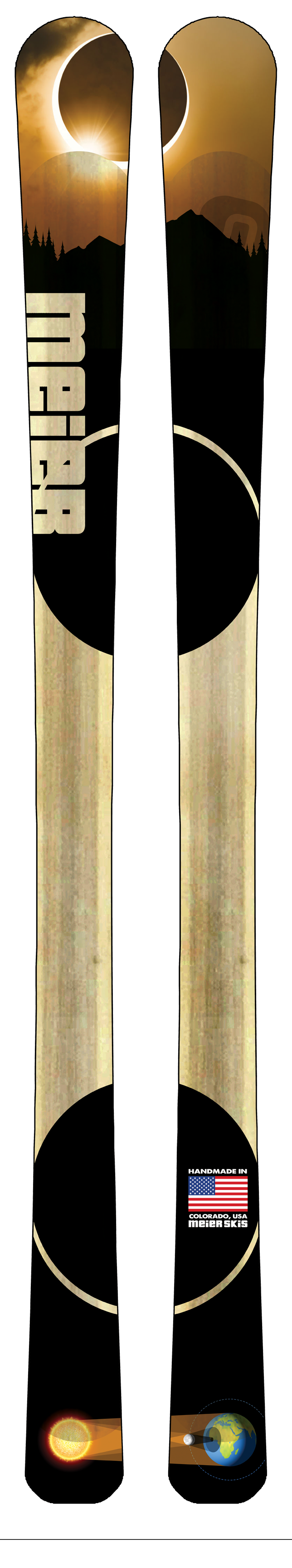 Solar Eclipse Special Edition Ski