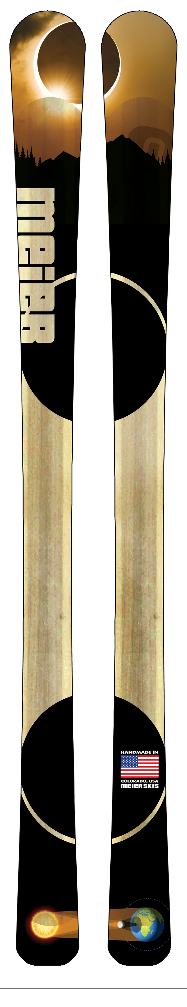 Solar Eclipse Special Edition Ski