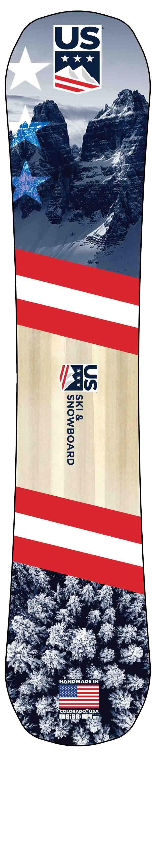 US Ski & Snowboard Custom Snowboard