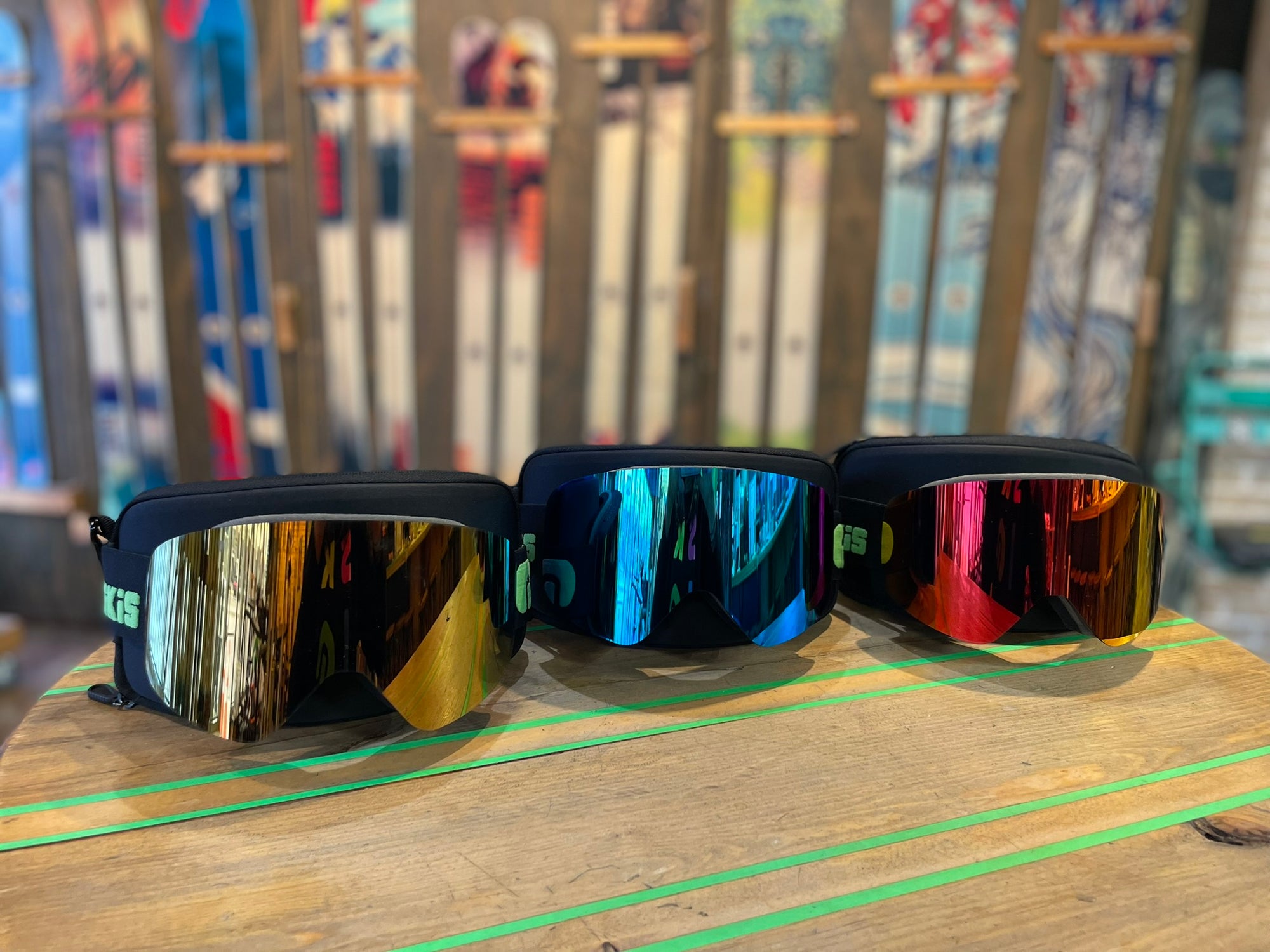 raven mx goggles Goggles Gold