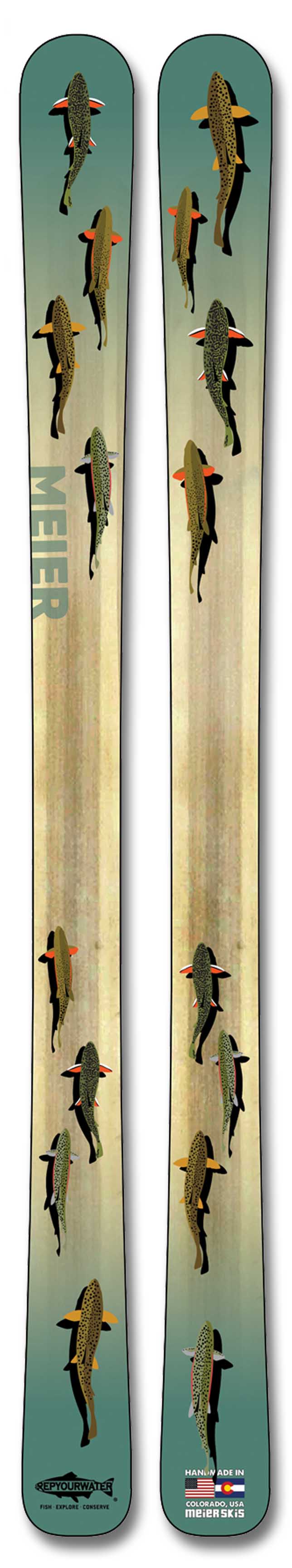 FISH STICKS - RepYourWater Collection - Trout Country - Meier Skis
