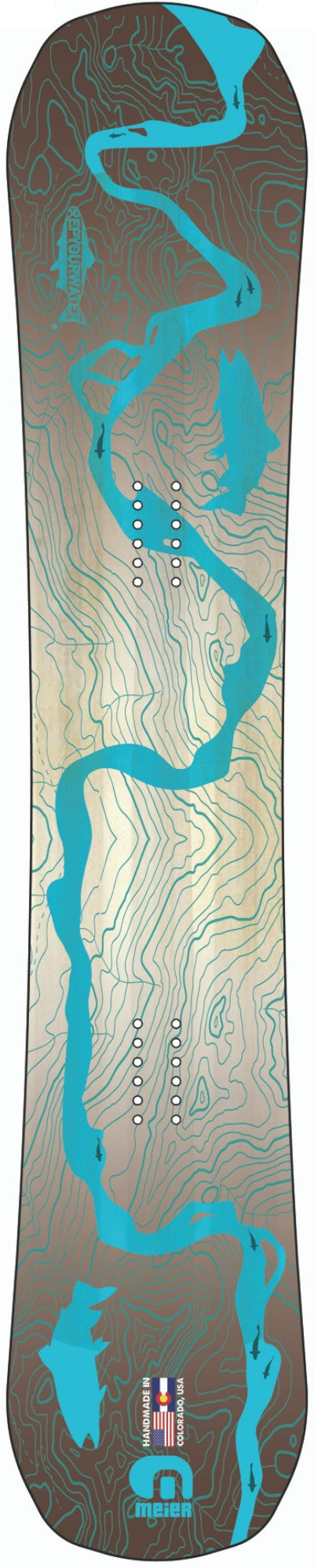 Headwaters Snowboard - RepYourWater Collection