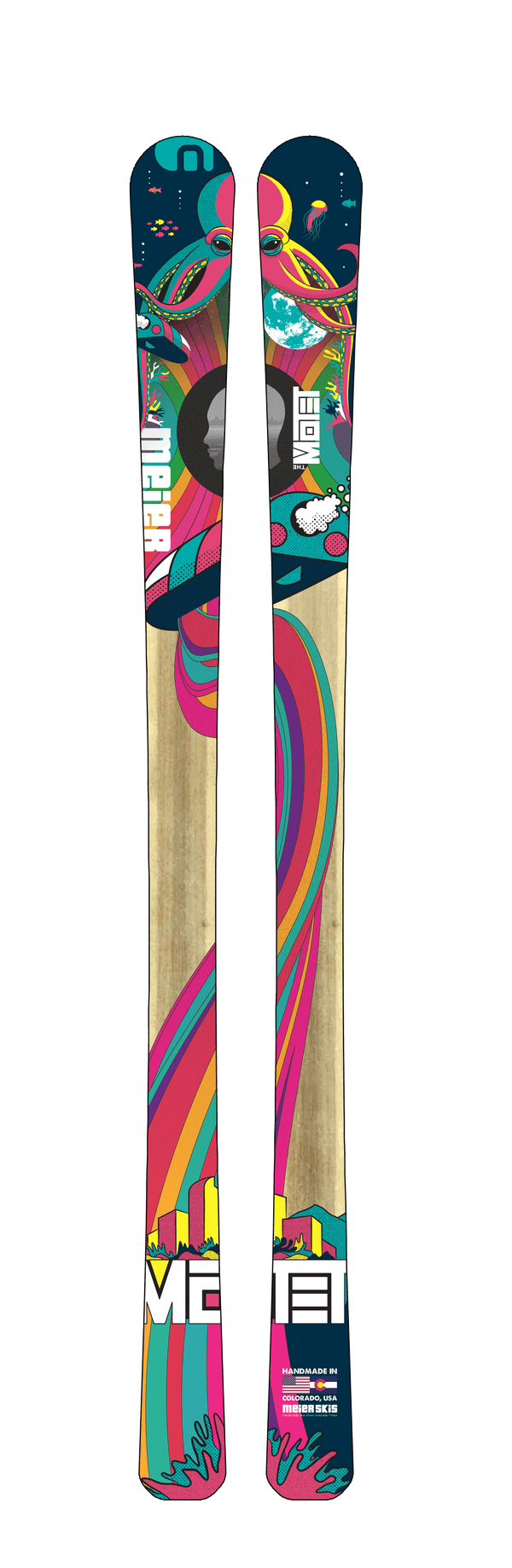 The Motet Special Edition Skis Made In Colorado Worldwide Shipping