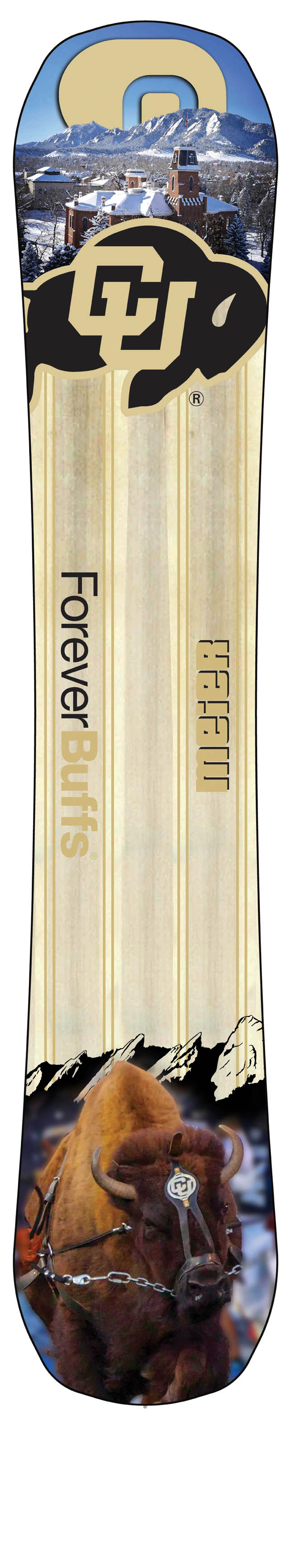University of Colorado Custom Snowboard