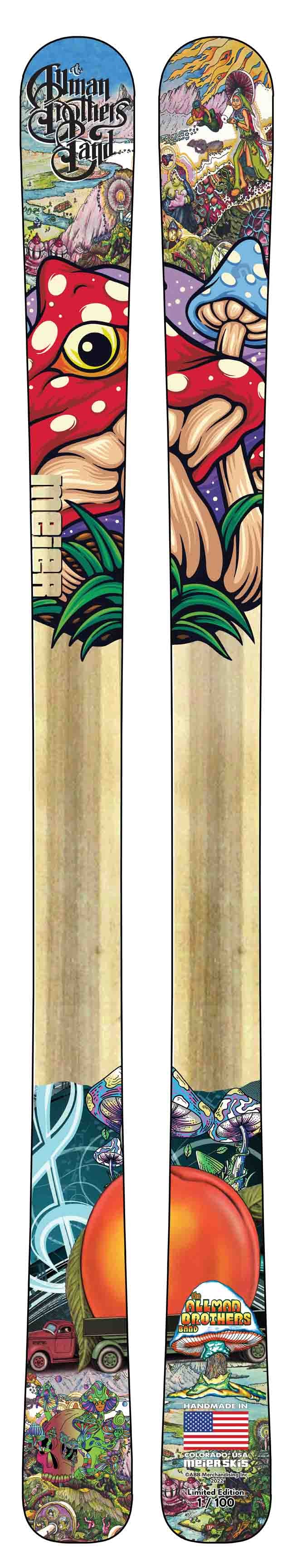 Allman Brothers Band Custom Ski