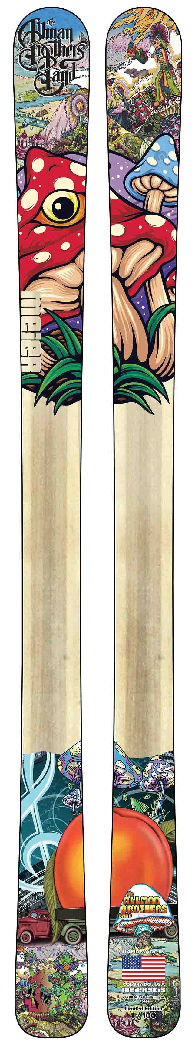 Allman Brothers Band Wall Art - Skis