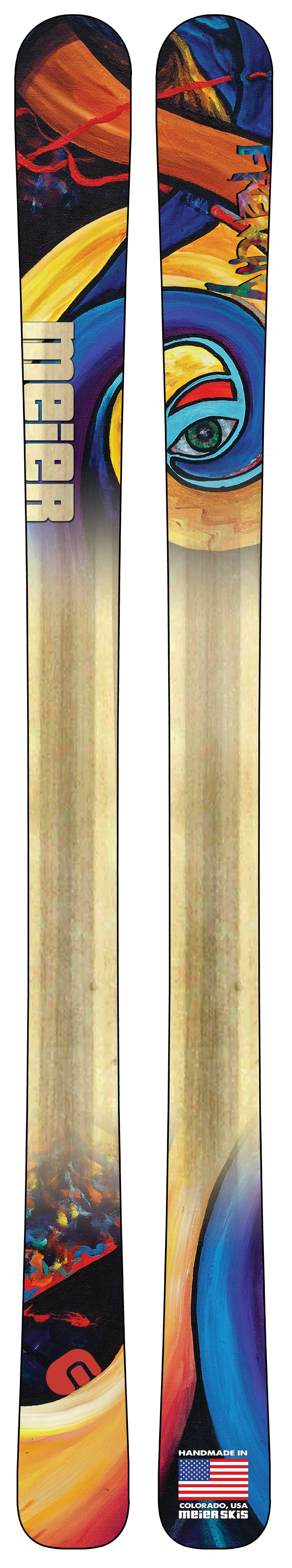 Frenchy "A Year Later" Custom Ski