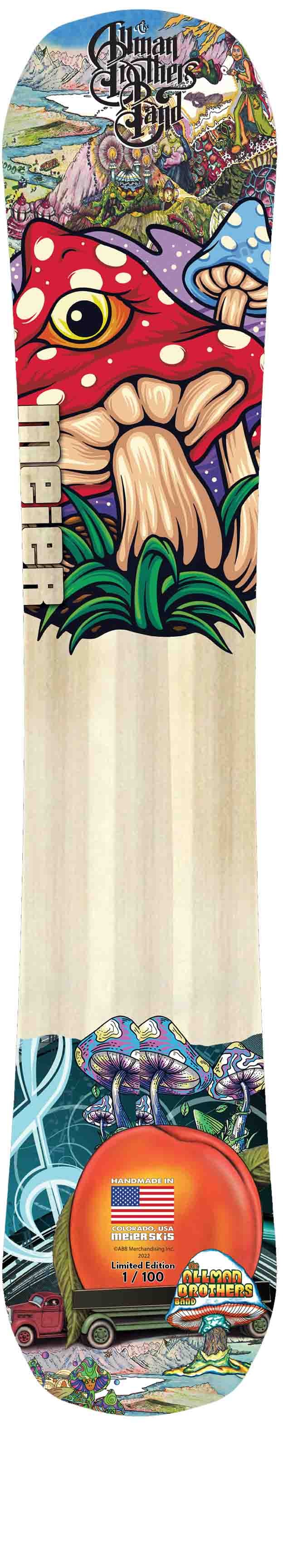 Allman Brothers Band Wall Art - Snowboard