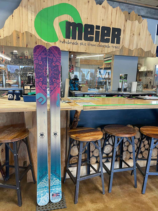 Annie Oakey Expert Women's Ski | Handmade in Denver, CO | Meier Skis Annie Oakey Expert Women's Ski | Handmade in Denver, CO | Meier Skis