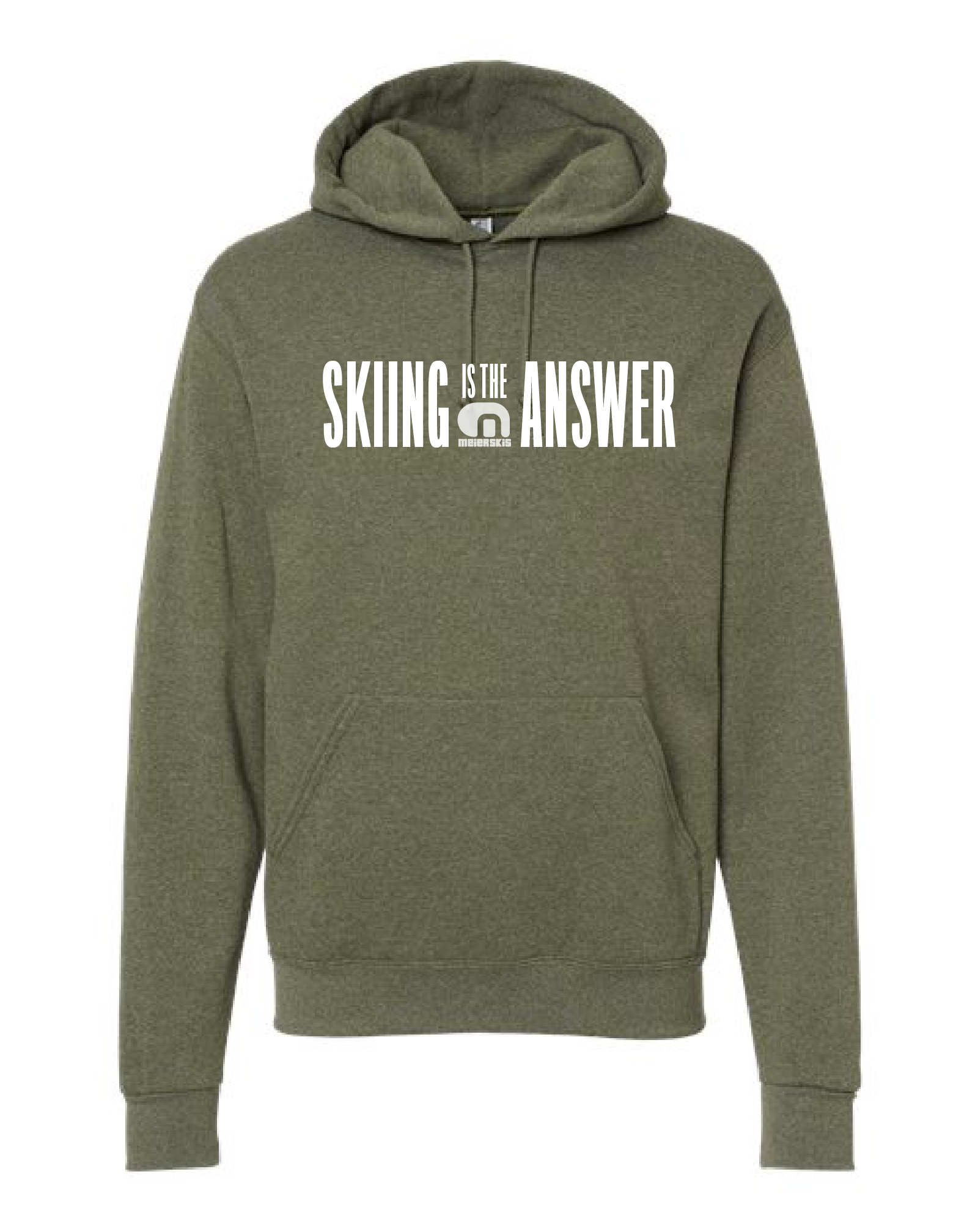 Skiing is the Answer Hoodie