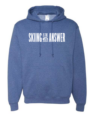 Skiing is the Answer Hoodie