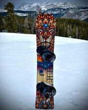 Lion by Phil Lewis Custom Snowboard