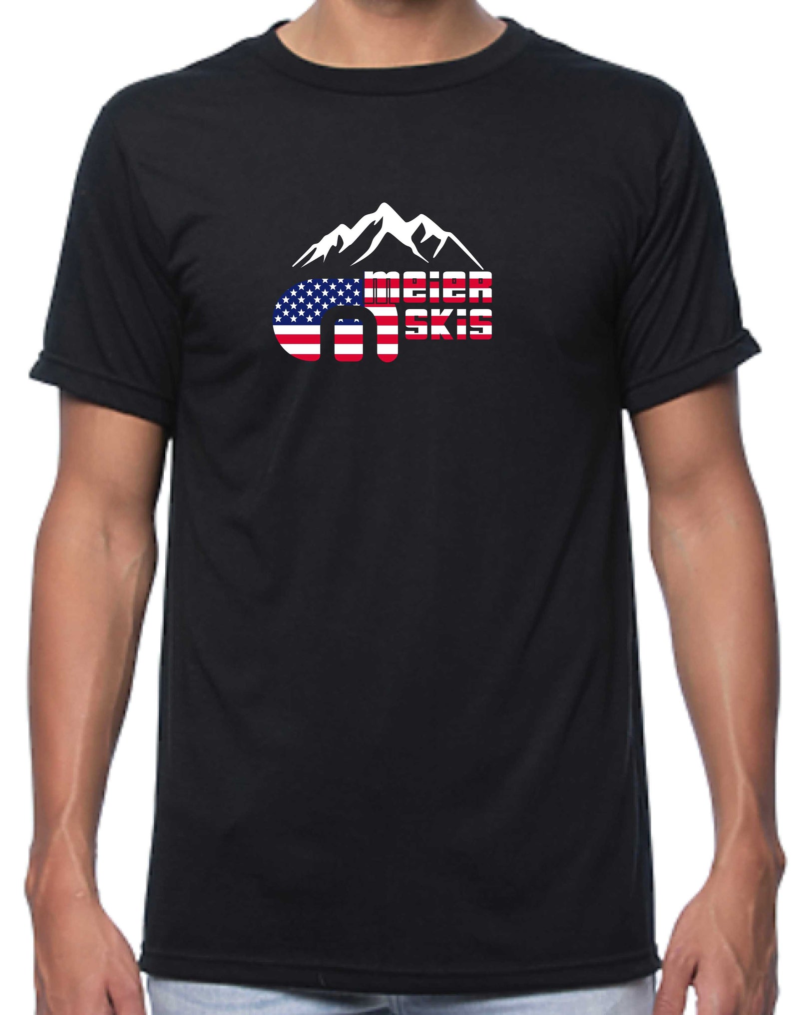 Meier American Flag Bamboo Tee