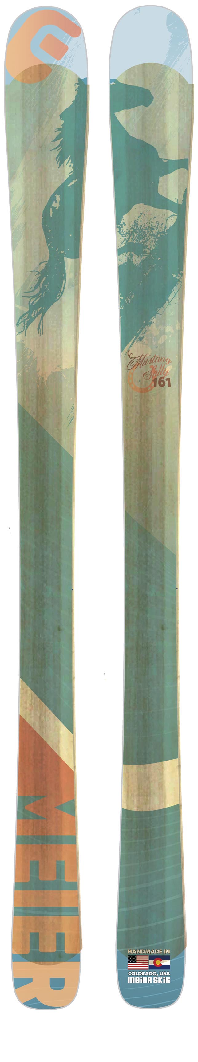 Annie Oakey Expert Women's Ski | Handmade in Denver, CO | Meier Skis