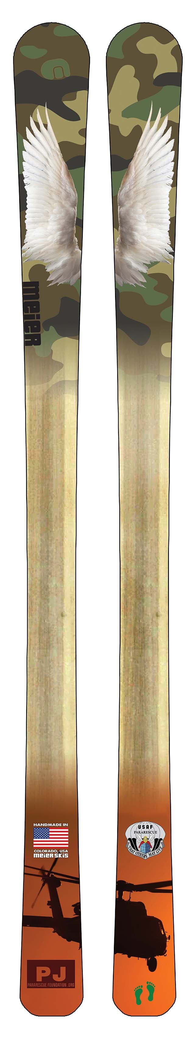 Pararescue Foundation : Custom Ski Graphic