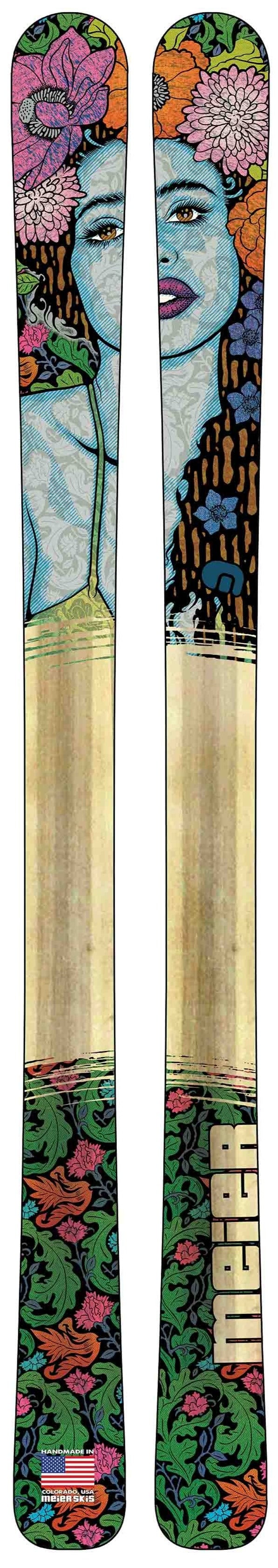 Clio Custom Ski by artist Chuck Sperry | Worldwide Shipping