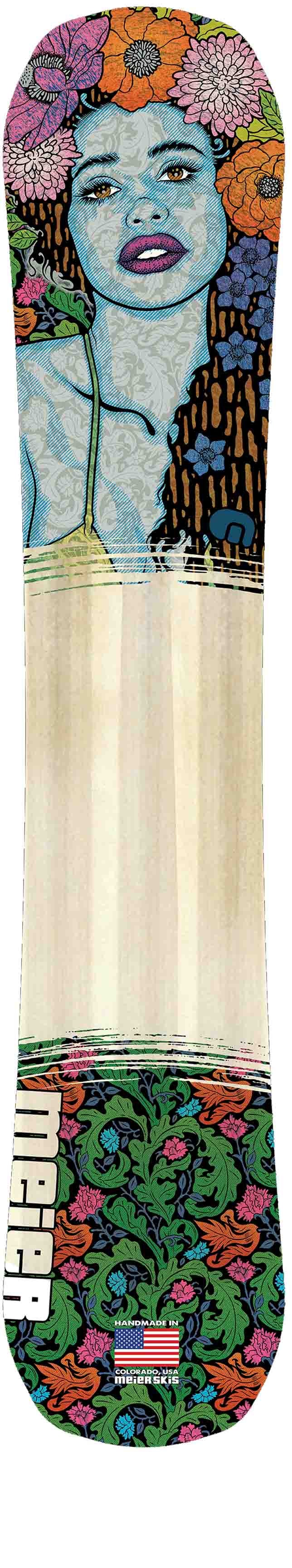 Clio Custom Snowboard by Chuck Sperry