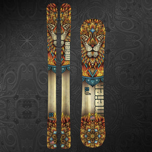 Lion by Phil Lewis Custom Snowboard