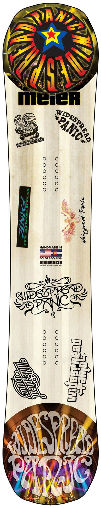 Widespread Panic - Light Fuse Snowboard