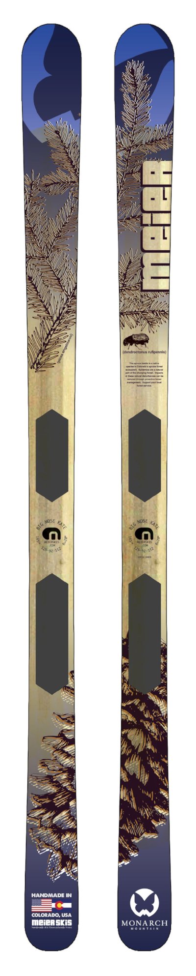 Norheim Telemark Skis Handmade in Denver + Worldwide Shipping - Meier Skis