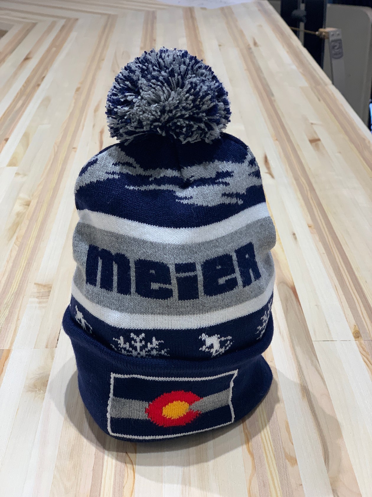 Colorado Pom Beanie